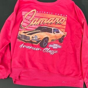 Red Camaro crewneck
